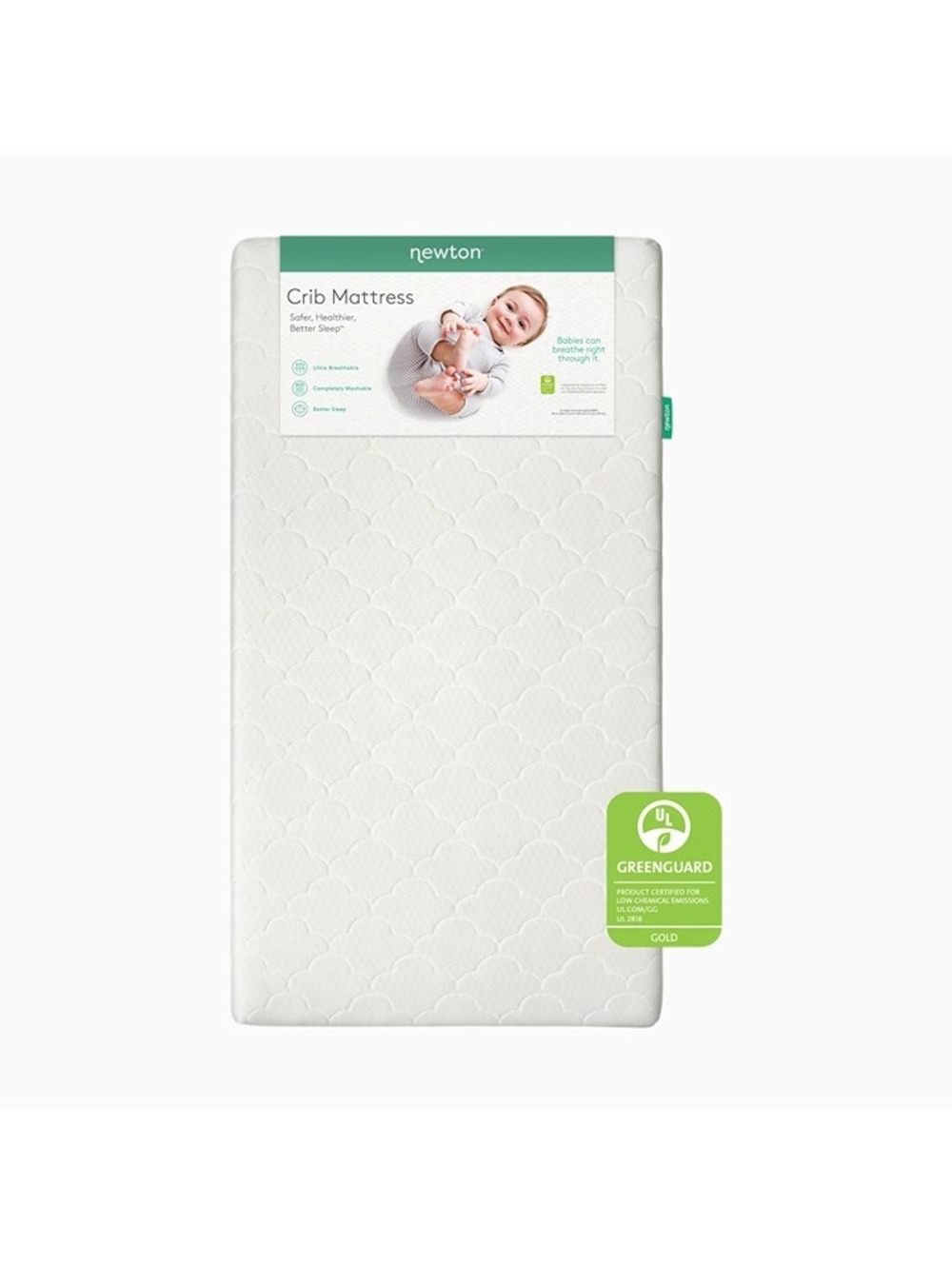 Newton Baby Breathable 2-Stage Crib Mattress (brand new) (sealed)